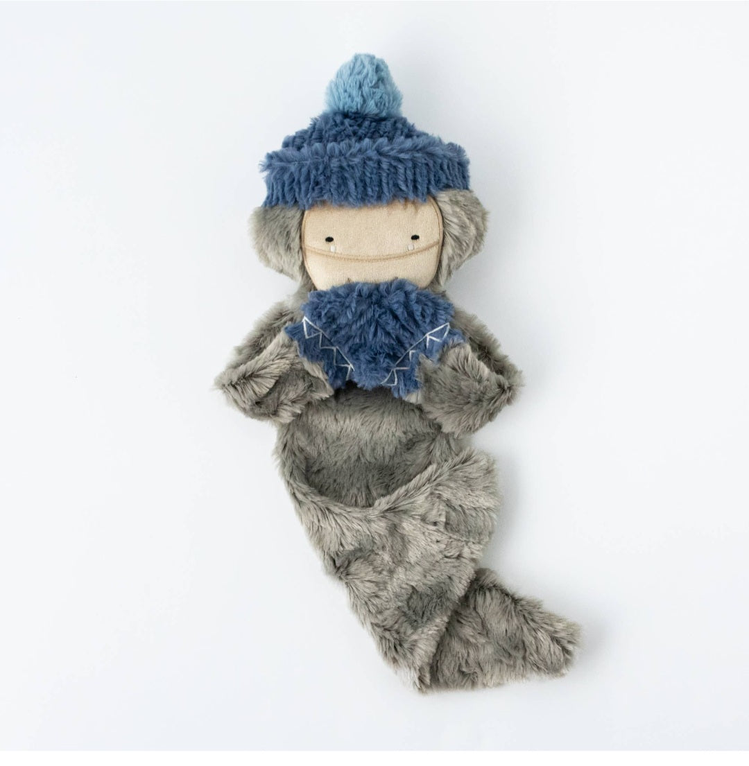 Slumberkins Shine Bright Bigfoot Plush Snuggler